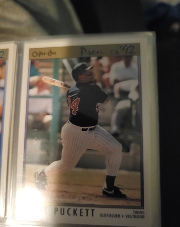 1992 O-Pee-Chee Premier #102 Kirby Puckett — front