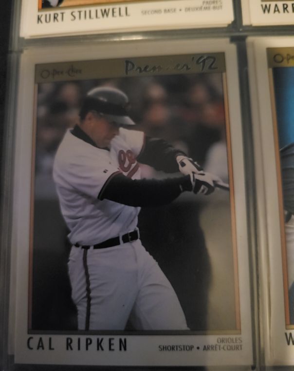 1992 O-Pee-Chee Premier #137 Cal Ripken — front