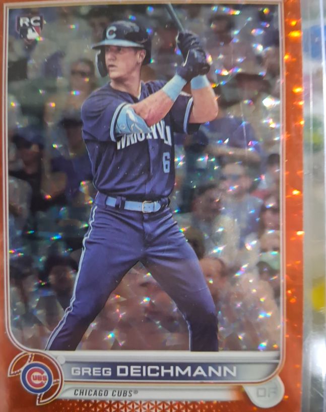 2022 Topps #395 Greg Deichmann — front