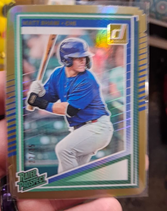 2025 Panini Donruss Rated Prospects #143 Matt Shaw — front