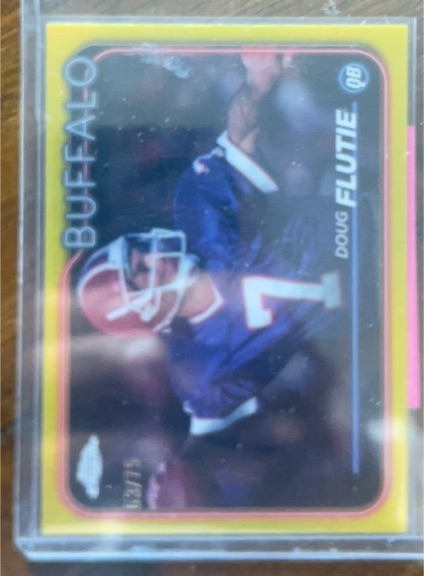 2024 Topps Chrome #10 Doug Flutie — front