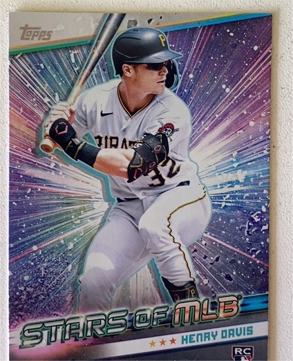 2024 Topps Stars of MLB #SMLB-27 Henry Davis — front