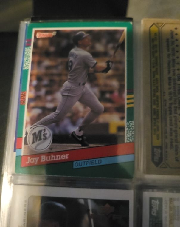 1991 Donruss #392 Jay Buhner — front