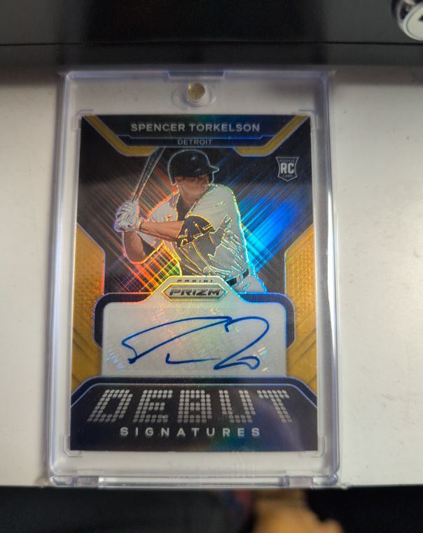 2022 Panini Prizm Debut Signatures Spencer Torkelson — front