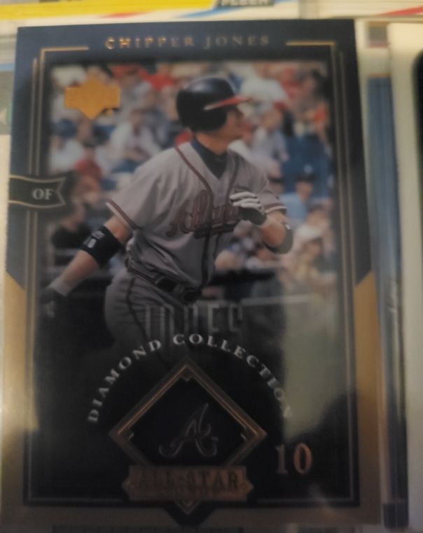 2004 Upper Deck Diamond Collection All-Star Lineup #8 Chipper Jones — front