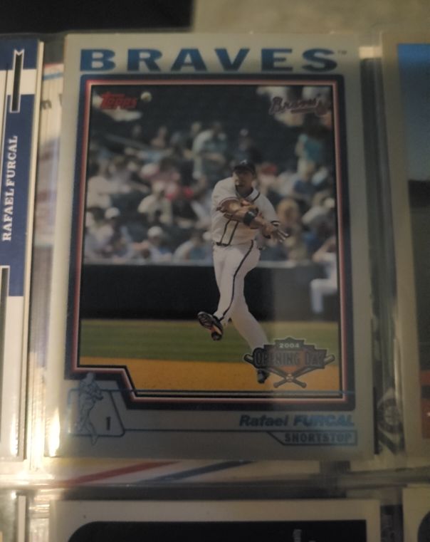 2004 Topps Opening Day #1 Rafael Furcal — front