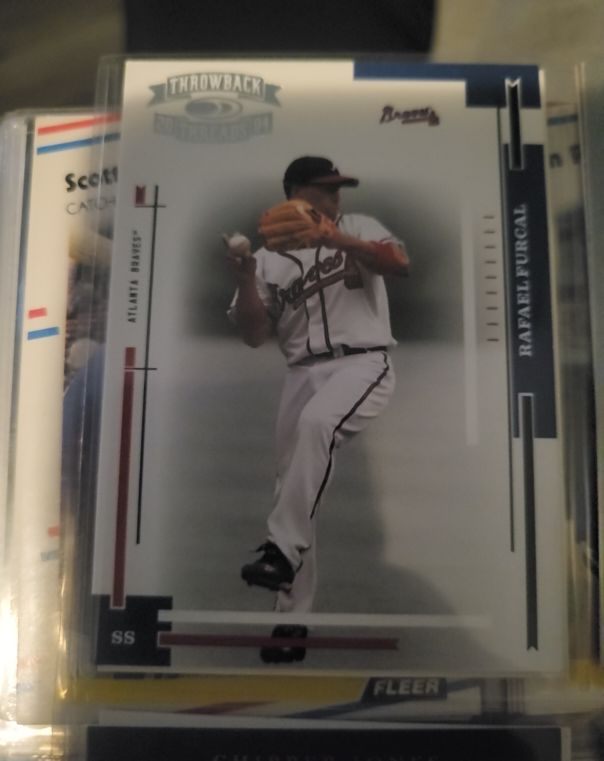 2004 Donruss Throwback Threads #1 Rafael Furcal — front