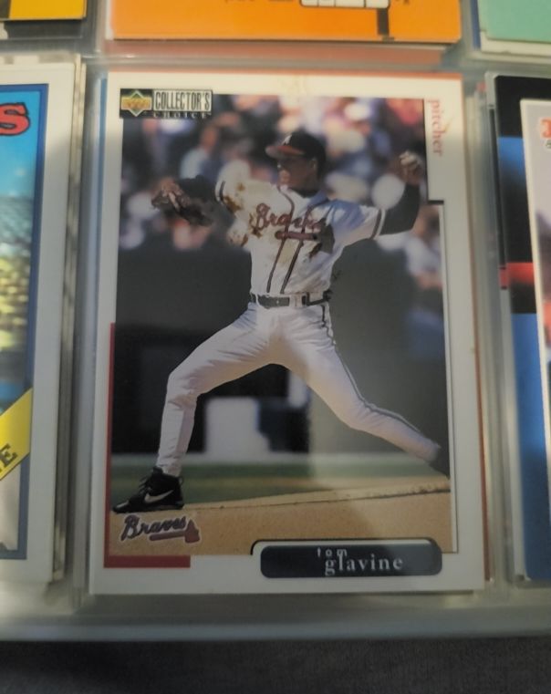 1998 Upper Deck Collector's Choice Tom Glavine — front