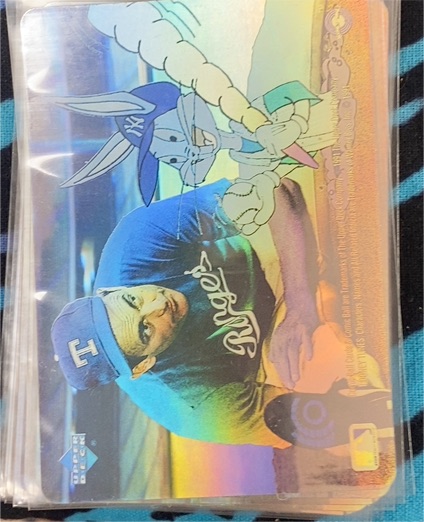 1991 Upper Deck Comic Ball 2 Nolan Ryan & Bugs Bunny — front