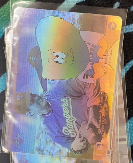 1991 Upper Deck Looney Tunes Comic Ball #NNO Nolan Ryan — front