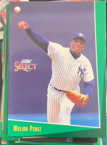 1993 Score Select #116 Melido Perez — front