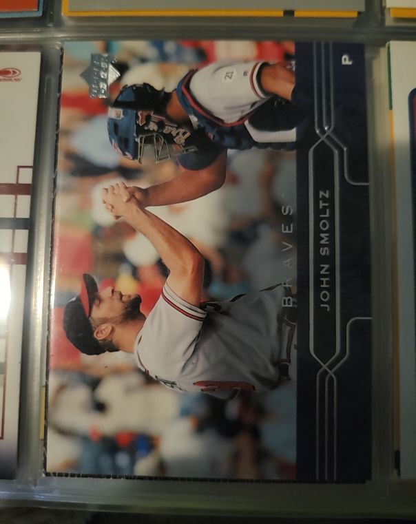 2005 Upper Deck First Pitch #18 John Smoltz — front