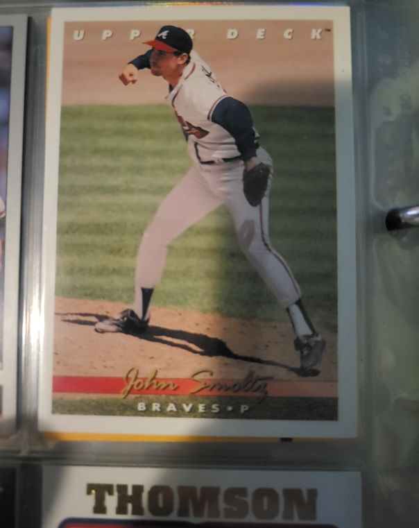1993 Upper Deck #363 John Smoltz — front