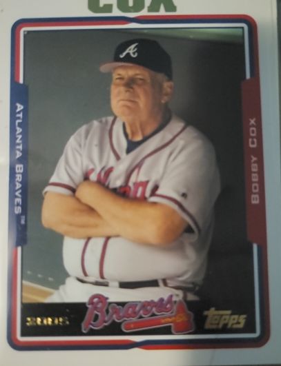 2005 Topps #269 Bobby Cox — front