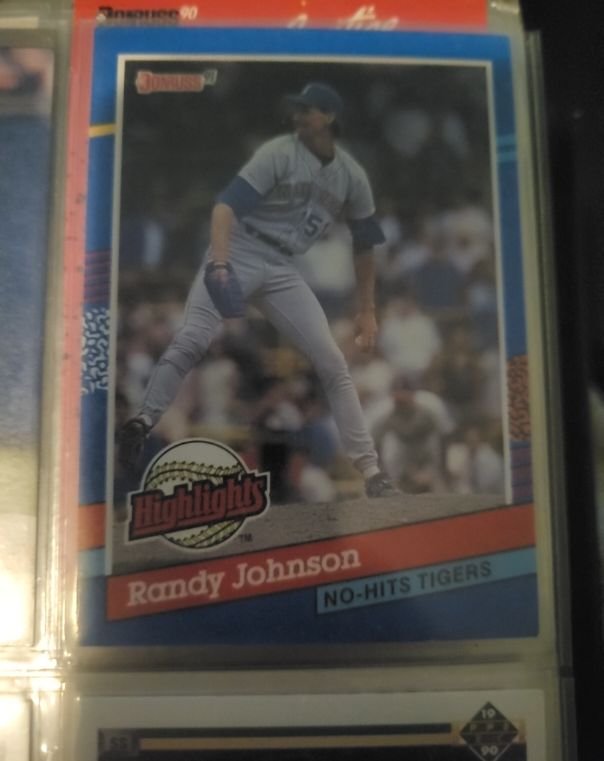 1991 Donruss #BC-2b Randy Johnson — front