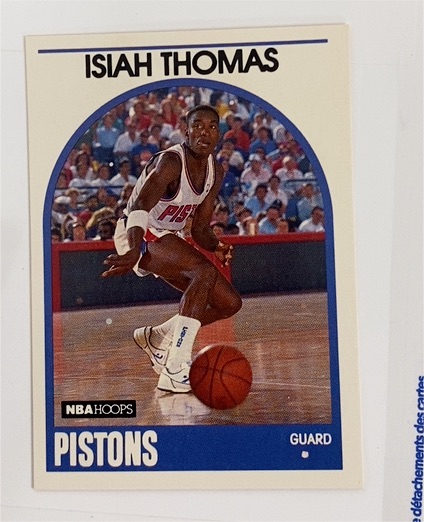 1989-90 Hoops #250 Isiah Thomas — front