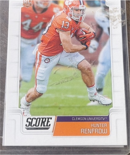 2019 Panini Score #385 Hunter Renfrow — front