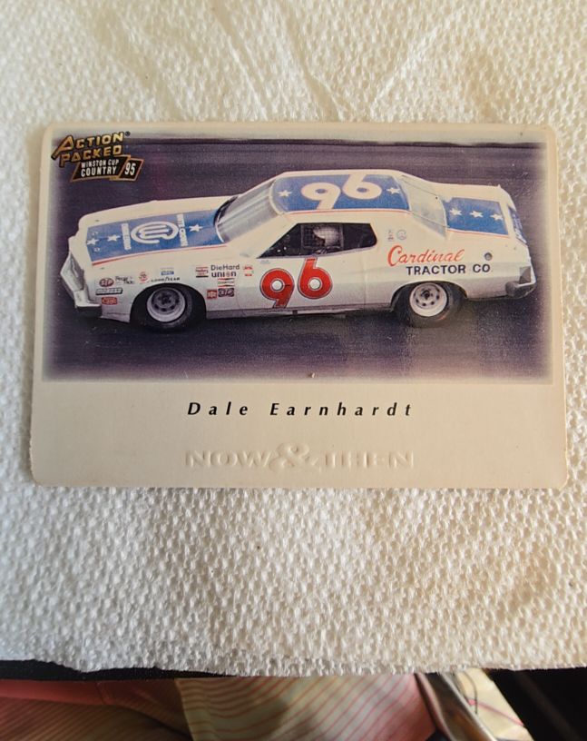 1995 Action Packed Winston Cup Country #26 Dale Earnhardt — front