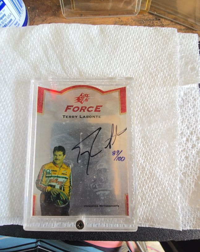 1997 Upper Deck SP Force Terry Labonte — front