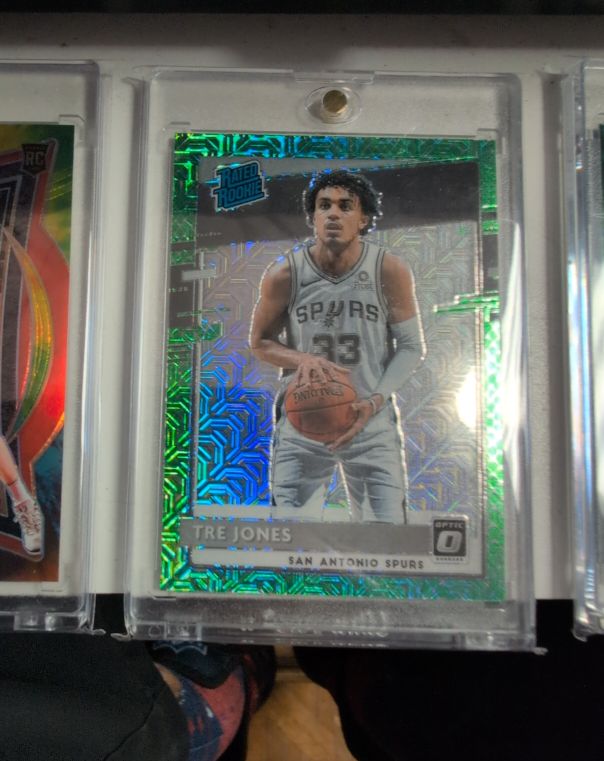 2020-21 Panini Donruss Optic #188 Tre Jones — front