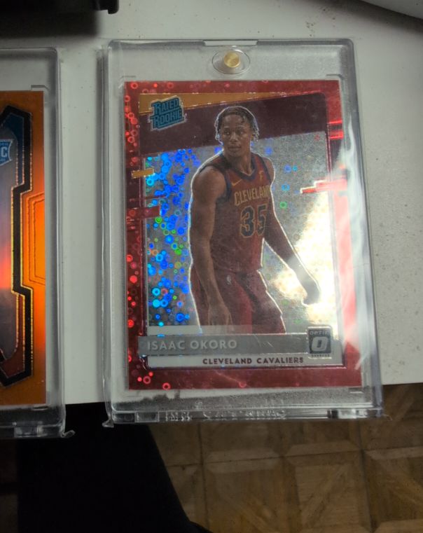 2020-21 Panini Donruss Optic #155 Isaac Okoro — front