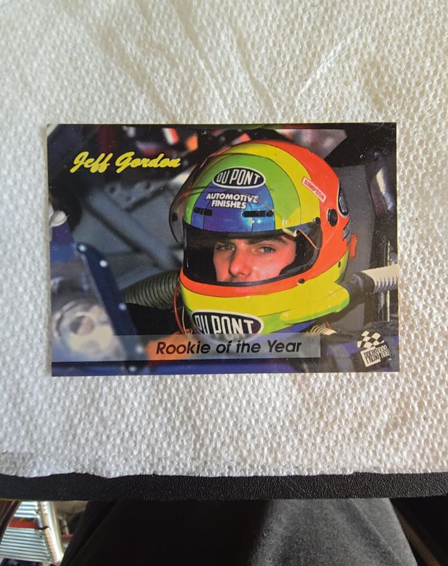 1994 Press Pass #124 Jeff Gordon Rookie of the Year — front