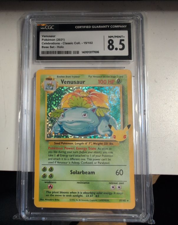 2021 Pokémon Celebrations Classic Collection #15 Venusaur — front