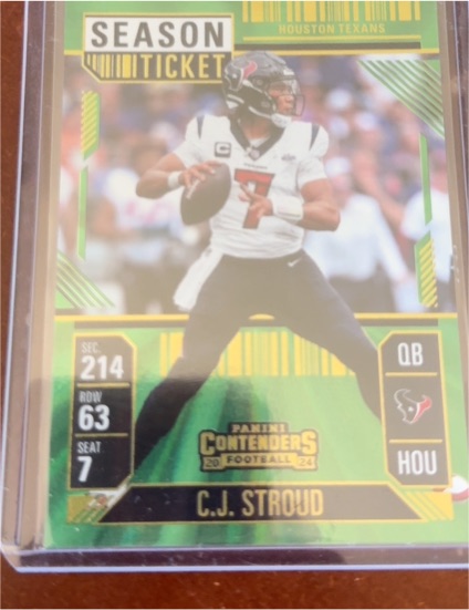 2024 Panini Contenders #39 C.J. Stroud — front