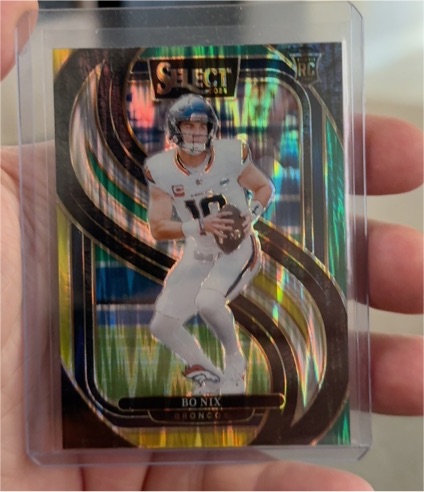 2024 Panini Select Premier Level #117 Bo Nix — front