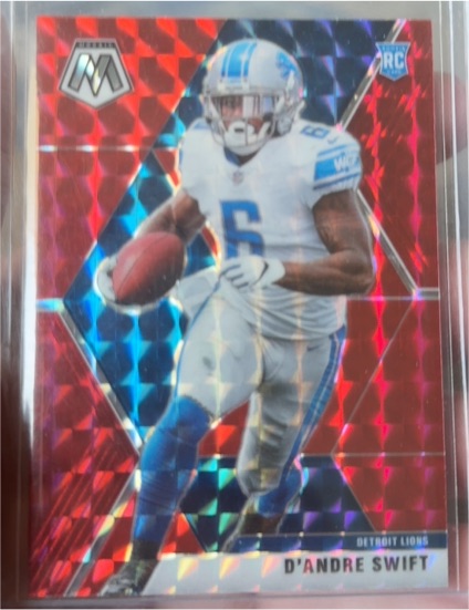 2020 Panini Mosaic #215 D'Andre Swift — front