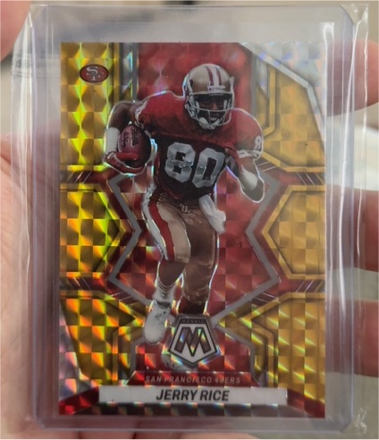 2021 Panini Mosaic #175 Jerry Rice — front