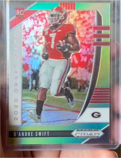 2020 Panini Prizm Draft Picks #120 D'Andre Swift — front