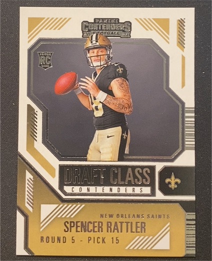 2024 Panini Contenders Draft Class #10 Spencer Rattler — front