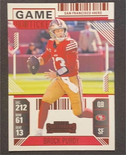 2024 Panini Contenders #88 Brock Purdy — front