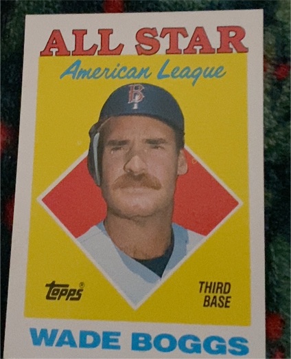 1988 Topps #388 Wade Boggs Boston Red Sox — front