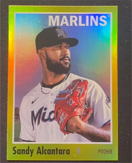 2024 Topps Archives #112 Sandy Alcantara — front
