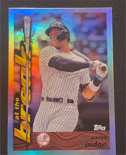 2024 Topps Archives #95ATB-1 Aaron Judge At The Break — front