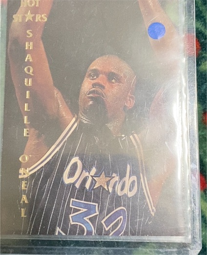 1993 Hot Stars #2 Shaquille O'Neal — front