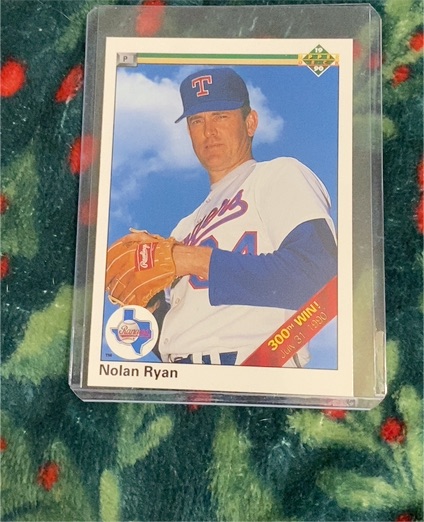 1990 Upper Deck #734 Nolan Ryan — front