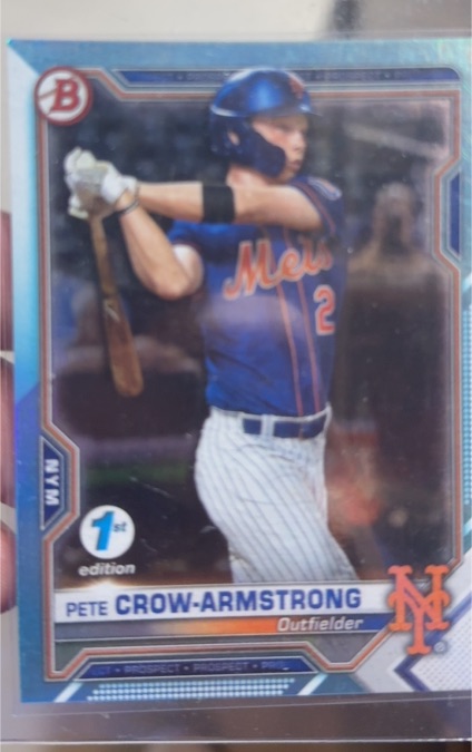 2021 Bowman Draft 1st Edition #BD-113 Pete Crow-Armstrong — front