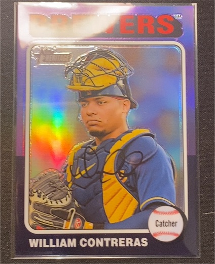 2024 Topps Heritage #174 William Contreras — front