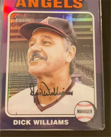 2024 Topps Heritage #134 Dick Williams — front
