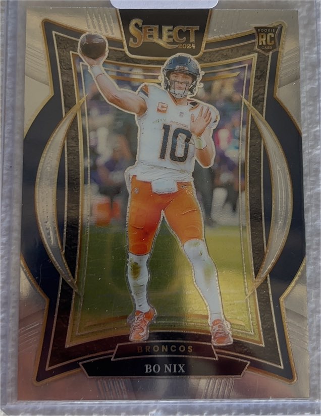2024 Panini Select #30 Bo Nix — front