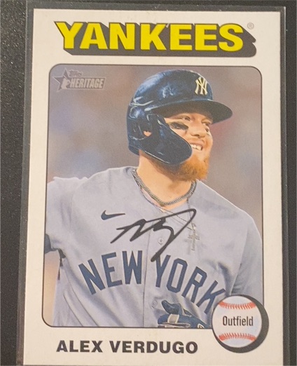 2024 Topps Heritage #275 Alex Verdugo — front