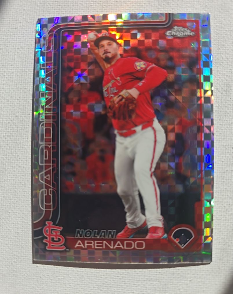 2025 Topps Chrome #14 Nolan Arenado — front