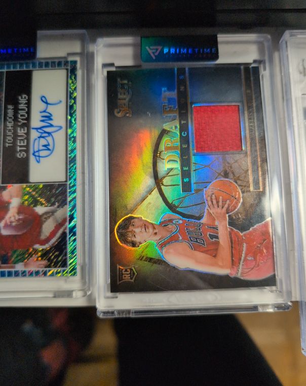 2020 Panini Select Draft Selections Coby White Rookie Jersey — front