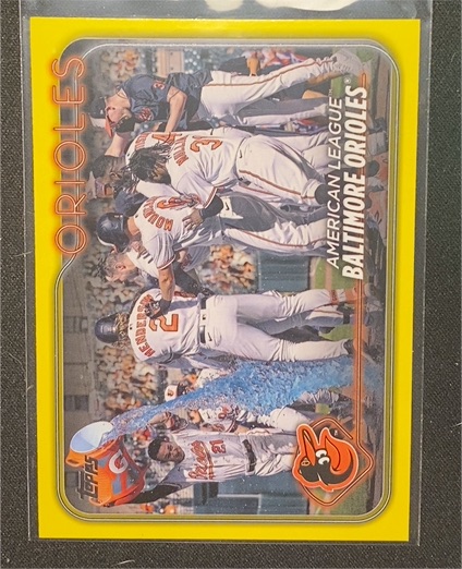 2024 Topps #192 Baltimore Orioles — front
