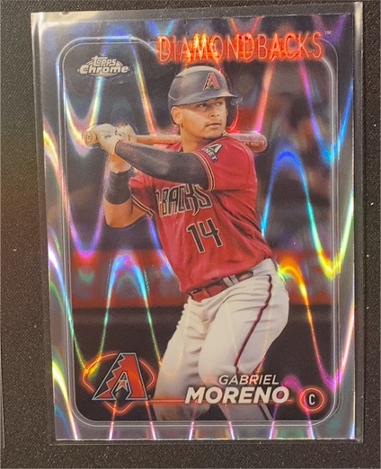 2024 Topps Chrome #21 Gabriel Moreno — front