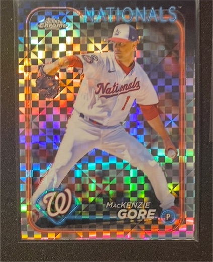 2024 Topps Chrome #94 MacKenzie Gore — front