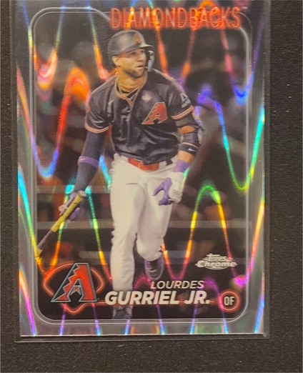 2024 Topps Chrome #59 Lourdes Gurriel Jr. — front